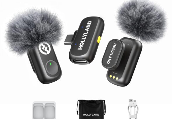 hollyland lark a1 mini duo wireless microphone