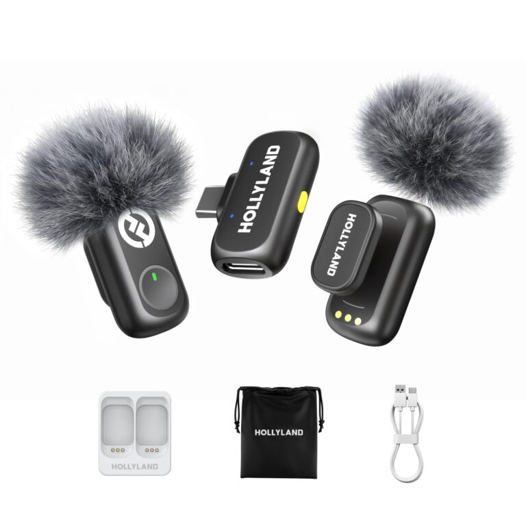 hollyland lark a1 mini duo wireless microphone