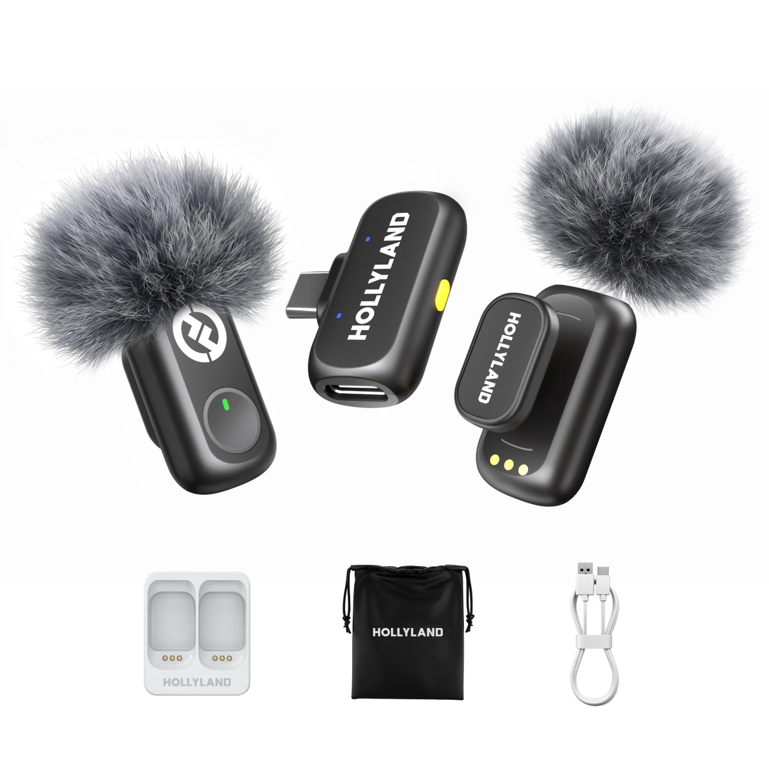 hollyland lark a1 mini duo wireless microphone